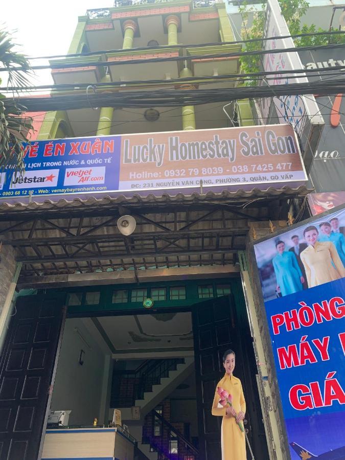Lucky Homestay Sai Gon Airport & Gan Benh Vien 175 Ho Si Minh-város Kültér fotó